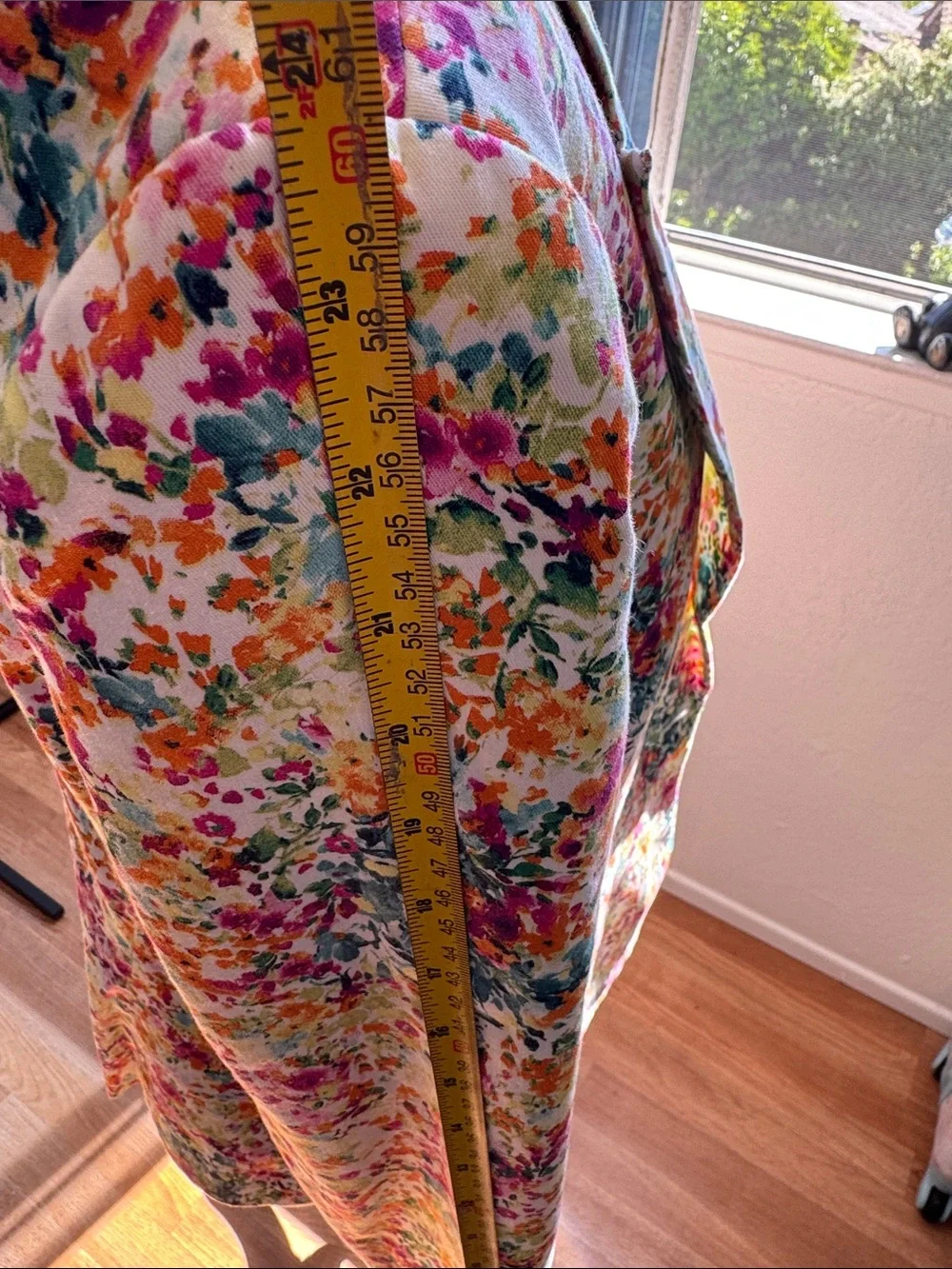 Zara Multicolor Floral Blazer in Pink, Green & Yellow - Picture 8 of 12